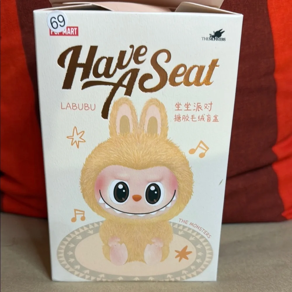 Labubu 'Have A Seat' Collectible with Card - Picture 8 of 12